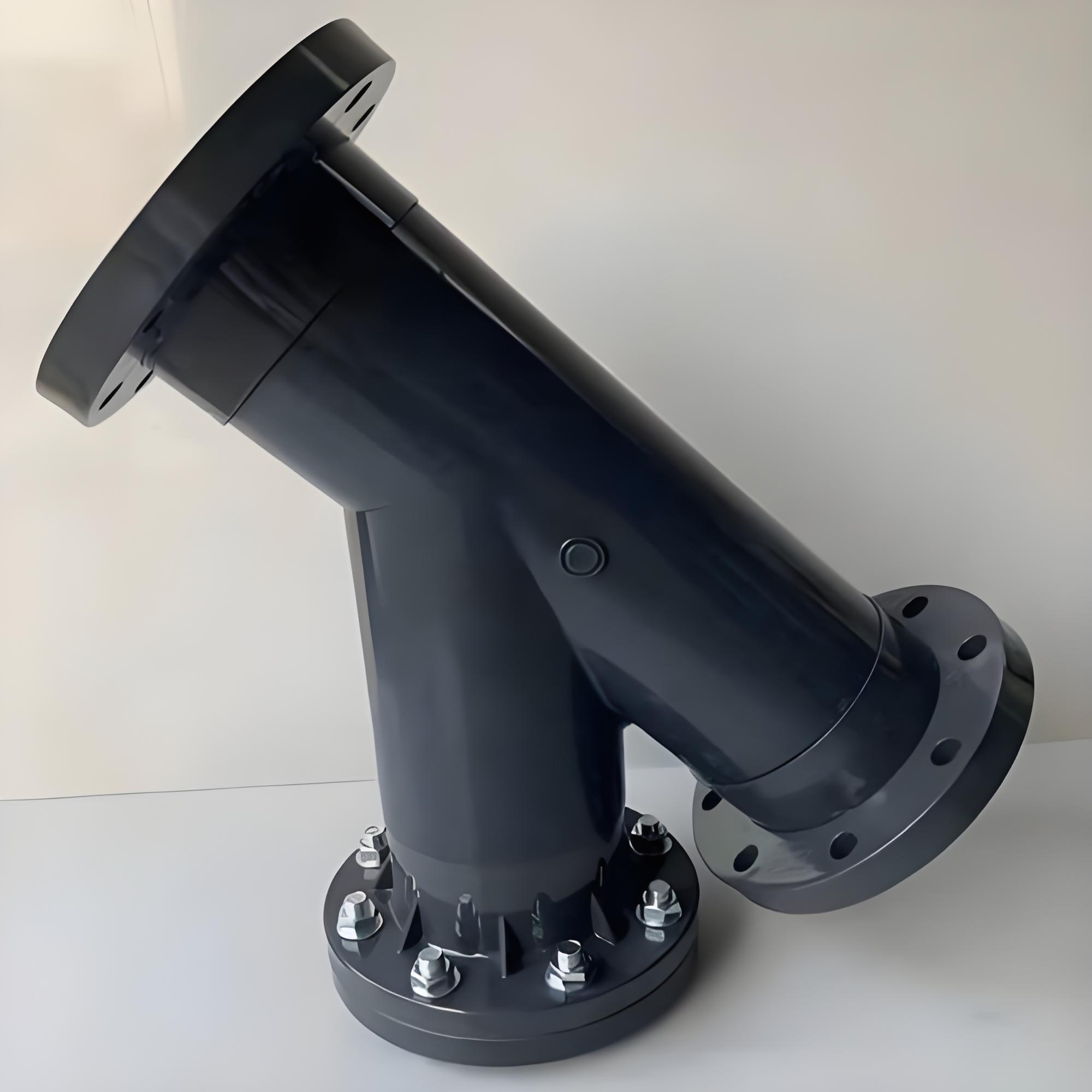Flanged Y-type tee - The flange Y-type tee relies on its unique advantages of low resistance, noise reduction, anti-s...