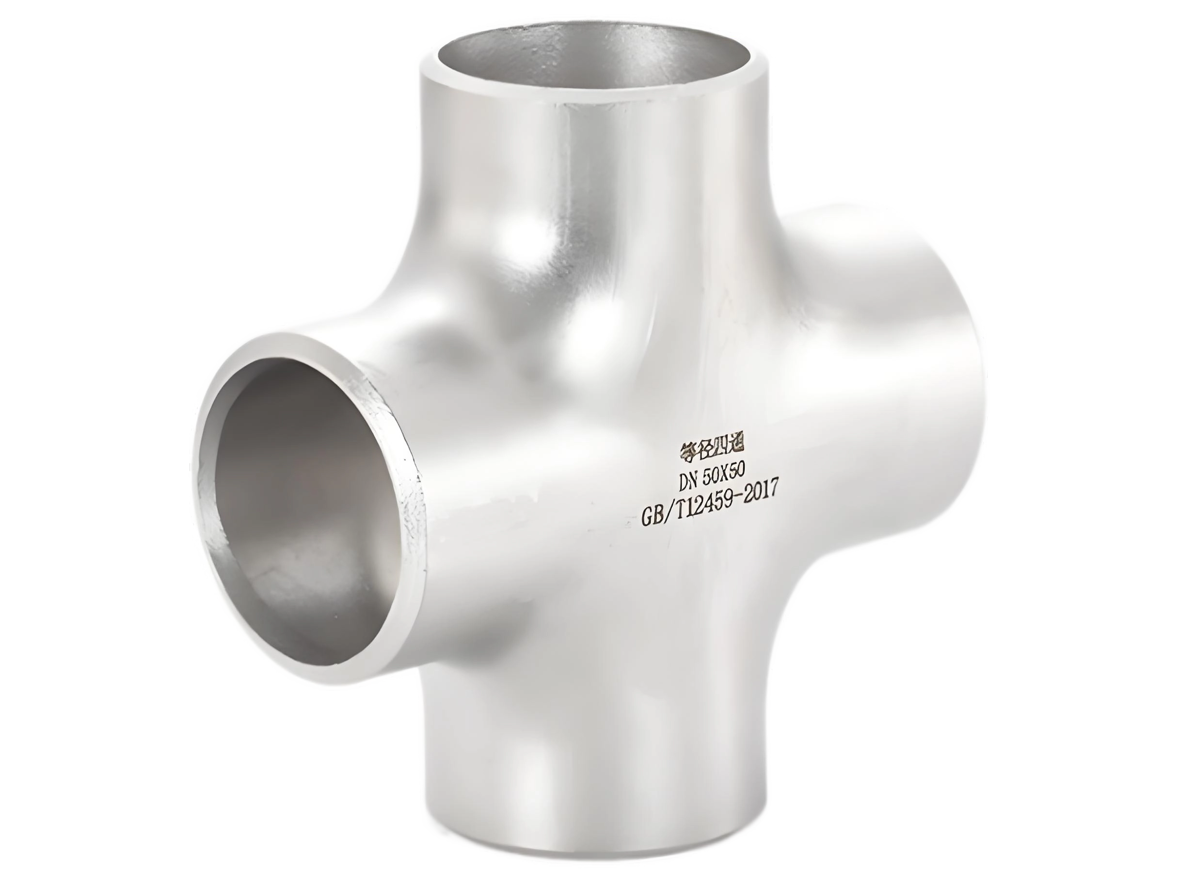 Alloy Steel Cross - Alloy steel four-way dedicated to heavy industry high-risk industrial scenarios of ultra-high tem...