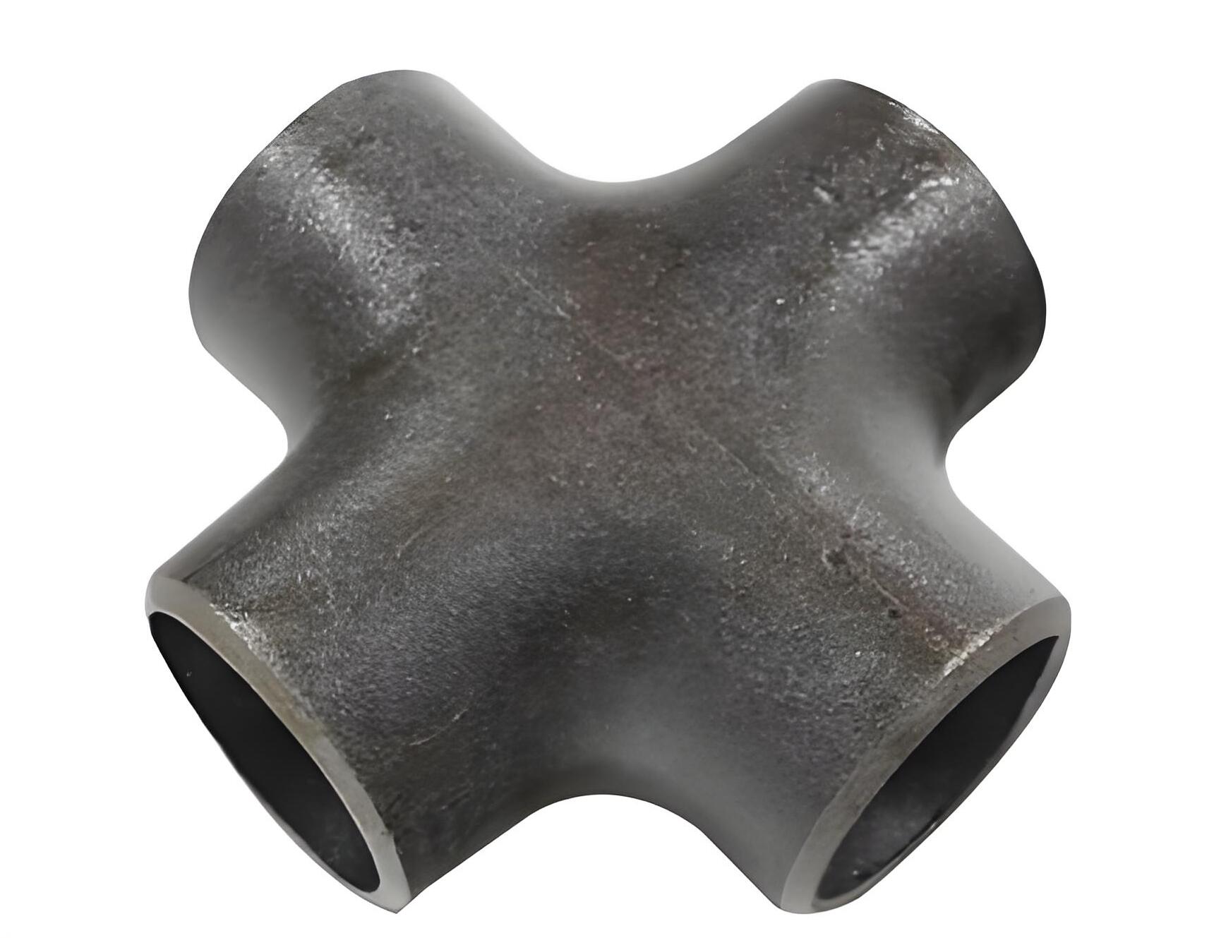 Hot-pressed four-way fitting - Hot-pushed (hot-pressed) four-way dedicated for industrial high-temperature and high-p...