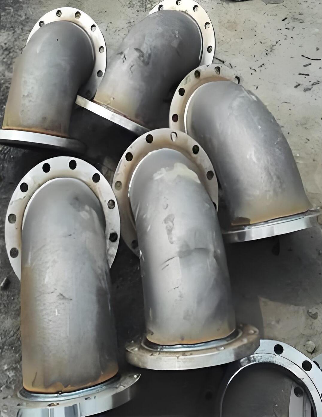 Long radius flanged elbow - Long-radius flanged elbows, due to low flow resistance, erosion resistance, and strong ad...